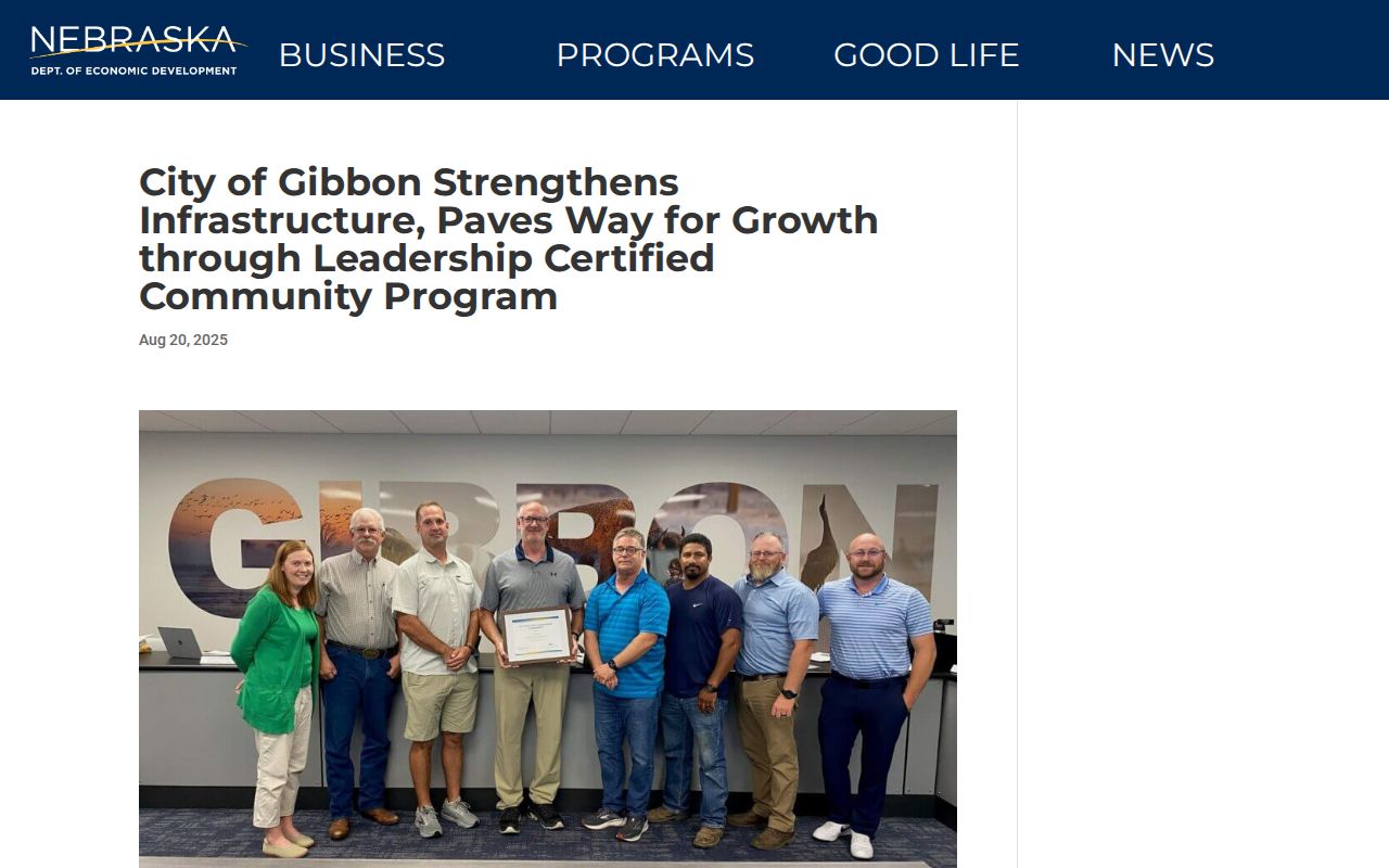 Gibbon criminal records context in the state community profile
